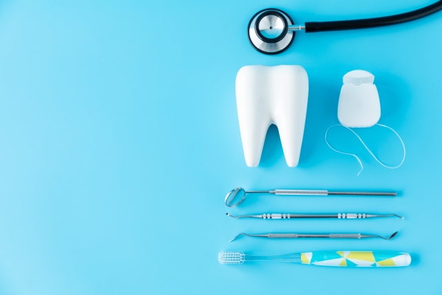 歯医者の治療器具